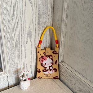 Borsa per Telefono in Poliestere Sofisticata, Nuova Borsa a <span class=keywords><strong>Tracolla</strong></span> Versatile con Design Cartoon e Colori Dopamina - Product Image 5