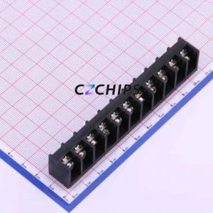 HB9500-9.5-11P Barrier Terminal Block Through hole Component (THT),P=9.5mm Connector Three Sides 9.5mm 1x11P Straight Pin - Product Image 1