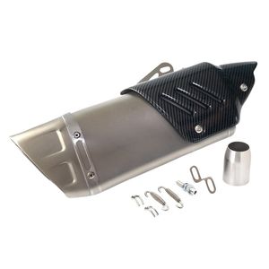 Pot d'échappement de moto, compatible avec GSX250R, Ninja 250, CFMoto NK250SR, Benelli Leoncino250, accessoire de modification, silencieux d'échappement - Product Image 2