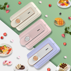 Timed Sandwich <b>Maker</b> Dual Heating Removable Non-Stick Plate For Breakfast <b>Waffles</b> Donuts Light Meals - Product Image 3