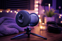 Microphone binaural 3D XLR stéréo omnidirectionnel pour enregistrement ASMR 20Hz-20KHz pour diffusion en direct et studio