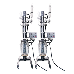 Reactor de vidrio revestido automático de alto rendimiento con motor para reacciones precisas - Product Image 5