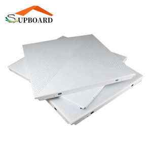 <span class=keywords><strong>Faux</strong></span> <span class=keywords><strong>plafond</strong></span> en aluminium perforé, 10 pièces 60x60, décoration pour hôpital, carrelage - Product Image 3