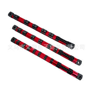 Magnetic Sleeve <b>Storage</b> <b>Rack</b> Aluminum Alloy Red Wall Mounted Organizer For Machine Repair And Office Use - Product Image 2