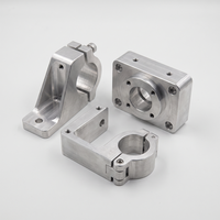Services de fabrication OEM sur mesure de supports de fixation, de pinces de montage et de boîtiers pour moteurs à broche en alliage d'aluminium usinés avec précision par CNC