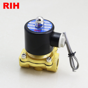 2/2 vías 2W-250-25 1 pulgadas Brass 24 V DC 12 V electroválvula eléctrica para <span class=keywords><strong>agua</strong></span> - Product Image 2