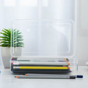 Kotak Pensil Keras Transparan Eco, Cetak Kustom 2022 Kapasitas Besar untuk Anak Laki-laki - Product Image 5