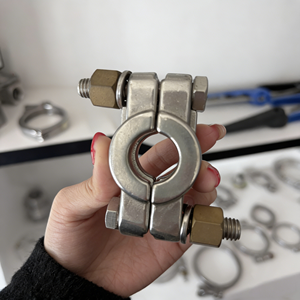 DEYI Tri Clamp - Collier de serrage hydraulique robuste pour refroidissement, collier de serrage sanitaire haute pression, raccord de tuyauterie en acier inoxydable 304SS 316SS - Product Image 4