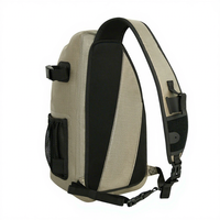 Sac à bandoulière étanche IPX7 en nylon double couche TPU 10L unisexe, étanche, flottant, sangles réglables, plongée, pêche, sports de plein air