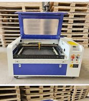 Mini Grabador Láser CNC de CO2 4060 M2, Máquina de Corte Láser de 50W 60W para Madera, Piedra, Plástico, Vidrio