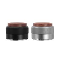 Nivelador de Café Personalizado con Liberación de Gravedad, Herramienta para Baristas de 58 mm, Base Resistente, Distribuidor de Polvo de Café Espresso