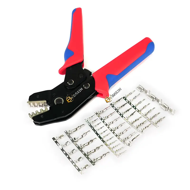 Logo Aanpassen Fabriek Levering SN-58 0.25-1.5mm2 23-16awg Auto Draad Terminal Crip Tool Voor Te/Molex/Jst/Faston Terminals