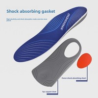 Semelles de golf en TPU avec soutien de la voûte plantaire, semelles de sport confortables, respirantes, absorbant les chocs, inserts de chaussures pour la course à pied et l'usage quotidien