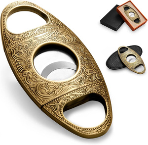 Guillotina y Cuchillo Plegable de Acero Afilado Personalizados al por Mayor, Accesorios Perfectos para Mesa de Cigarros, Juego de Cortador de Cigarros - Product Image 5