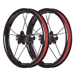 制造商热销 12 英寸 V 型刹车直拉轴承滑动 <span class=keywords><strong>BMX</strong></span> 儿童平衡车轮组 - Product Image 2