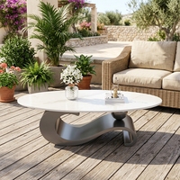 Table basse en bois pour salon, mobilier de maison moderne, combinaison circulaire, écologique, durable, facile à nettoyer, luxe léger, minimaliste