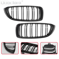 Grille d'entrée supérieure du pare-chocs avant 51138054332 pour modification de la calandre BMW 4 F32 F33 F36 M3 F80 M4 F82 2014 2015 2016 2017 2018 2019