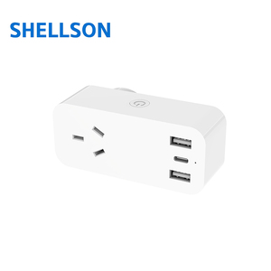 Wifi thông minh cắm 10A AU ổ cắm điều khiển hẹn giờ thiết lập Wi-Fi 2.4GHz <span class=keywords><strong>USB</strong></span> Loại C thông minh cắm ổ cắm ổ cắm nhà thông minh - Product Image 4