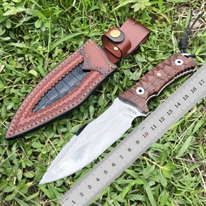 Cuchillo de Bolsillo Lich de Acero Inoxidable de Alta Calidad con Mango de Madera, Hoja Fija, Personalizable OEM, para Camping, 265 mm, 1 Año de Garantía - Product Image 6