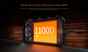 Teléfono Resistente Oukitel WP53 <span class=keywords><strong>S</strong></span> con Altavoz Inmersivo de 128dB, Baterí<span class=keywords><strong>a</strong></span> de 11000mAh, Cargador de 18W, 4GB + 128GB, Linterna Ultra Potente para Camping - Product Image 4