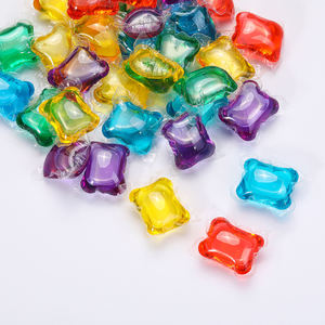 Colorful Laundry <b>Detergent</b> Pods for Automatic Machine Washing Disposable Pods for Apparel - Product Image 1