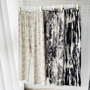 <span class=keywords><strong>Pantaloni</strong></span> larghi stampati da donna alla moda <span class=keywords><strong>pantaloni</strong></span> <span class=keywords><strong>lunghi</strong></span> Slim Casual <span class=keywords><strong>pantaloni</strong></span> <span class=keywords><strong>lunghi</strong></span> - Product Image 3