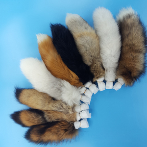 Vera coda di volpe separabile spina anale in metallo gioco di ruolo Sex Toy per coppie <span class=keywords><strong>Sexy</strong></span> negozio prodotto per masturbazione anale - Product Image 5