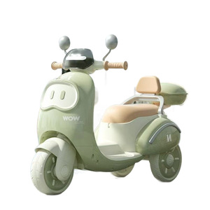 WOW Children Electric Motorcycle Tricycle Rechargeable Ride On Toy For Kids 1-6 Years Old Princess Pink - Product Image 5