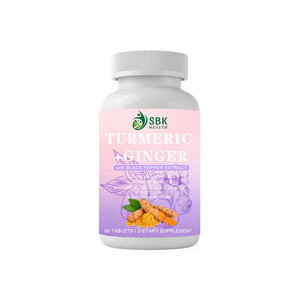 High Quality Turmeric Ginger Tablets with Black Pepper Extract <b>Supplement</b> Supports Joint Health Immune Support Herbal Tablets - Product Image 1