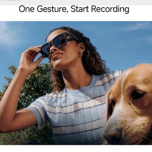 Lunettes Intelligentes IA Génération 2 (Alternative ChatGPT) avec Traduction en Temps Réel, Caméra Vidéo, Vlogging, Musique et Assistant IA - 1 Pièce - Product Image 5