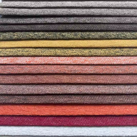 Nouveaux produits, meubles chinois, textile de maison, tissu de canapé en chenille respirant 100% polyester