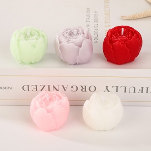 Ensemble de bougies parfumées à la rose faites à la main SH-M01, vente en gros, <span class=keywords><strong>cadeau</strong></span> pour la fête de Qixi, la <span class=keywords><strong>Saint</strong></span>-<span class=keywords><strong>Valentin</strong></span>, souvenir parfumé - Product Image 3