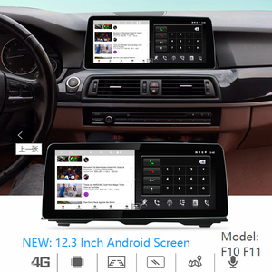 Pantalla Táctil YZG de 12.3 Pulgadas con Android 13, Snapdragon, 64GB, Carplay, Android Auto y Navegación para <span class=keywords><strong>BMW</strong></span> Serie 5 F10 F11 E60 F30 2015 - Product Image 4