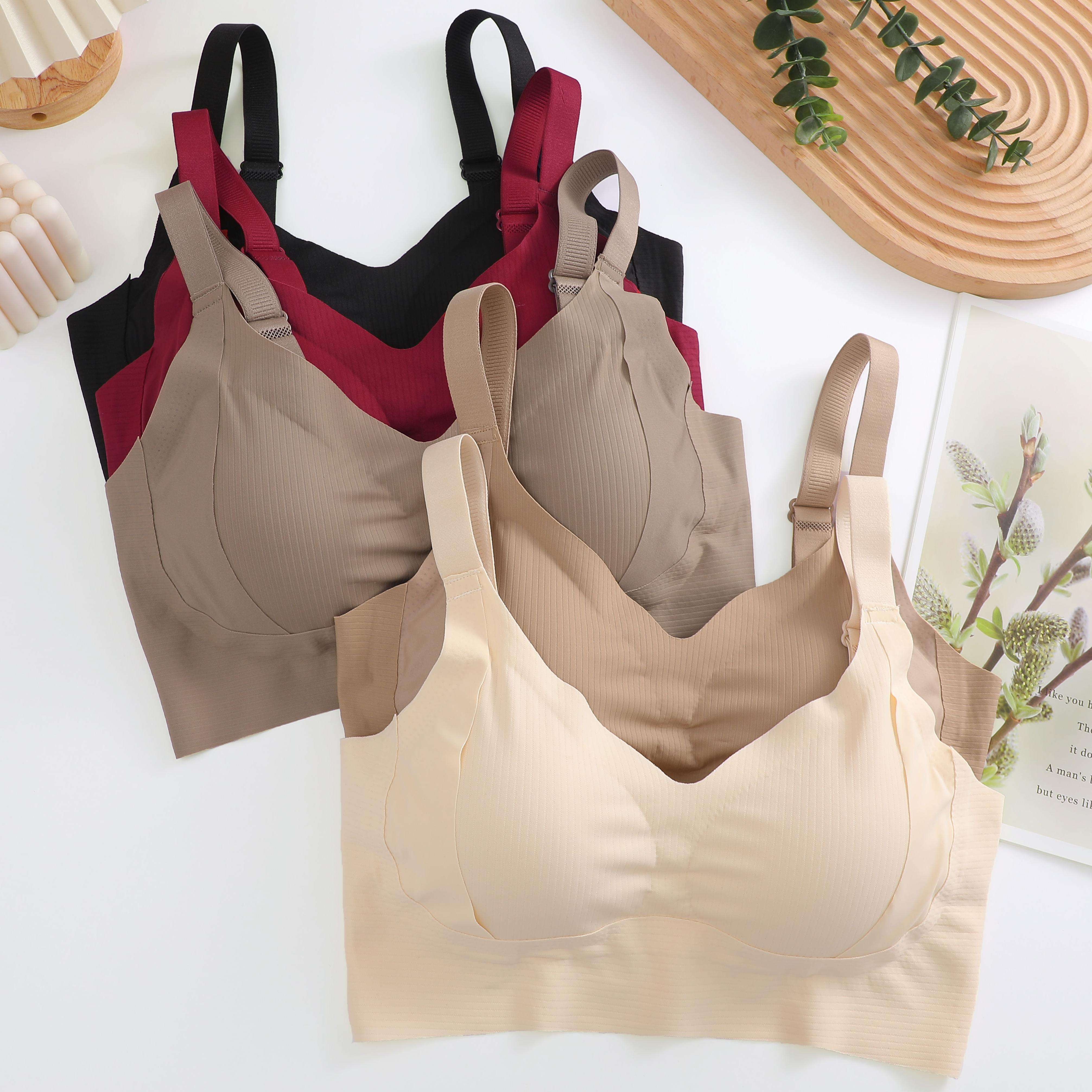 Finetoo Seamless Comfortable Women Bras Adjustable Lingerie Ladies - Main Image