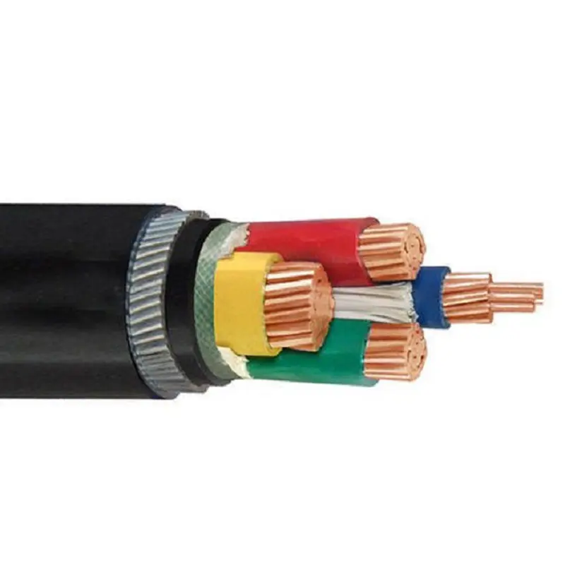 N2xry 4X50mm0.6/1kv Función de transmisión de energía Cable de alimentación de bajo voltaje Cable revestido de PVC aislado XLPE