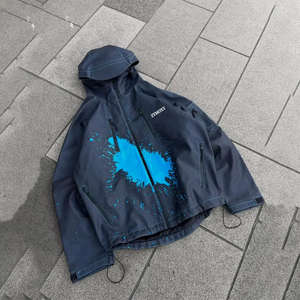 Chaquetas de Tela Termoactiva con Cierre y Logotipo Personalizado, Chaqueta Impermeable y Cortavientos para Hombre, Fabricante de Chaquetas Termoactivas - Product Image 1