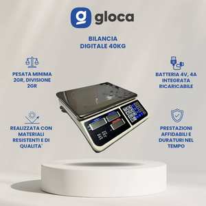 เครื่องชั่งดิจิตอล Gloca รุ่น 40 กก. ความแม่นยำ 2 กรัม พร้อมหน้าจอ LCD - Product Image 2