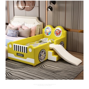 <span class=keywords><strong>Lit</strong></span> pour tout-petits JS, cadre en bois massif, lits rembourrés, <span class=keywords><strong>lit</strong></span> pour enfants avec glissière, <span class=keywords><strong>lit</strong></span> simple pour chambre d'enfant, couleur et forme personnalisables - Product Image 4