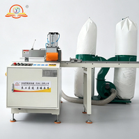 Machine de découpe manuelle de profilés en aluminium et cuivre avec affichage numérique et alimentation par poussée pour lames de scie circulaire
