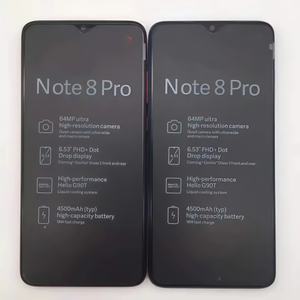 Venta al por mayor de teléfonos inteligentes Xiaomi Redmi Note 8 Pro originales, 4+64 GB, CPU Octa Core, resolución de pantalla HD, LTE, alemán, francés - Product Image 1