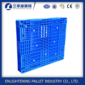 Pesanti di grandi dimensioni blu 4 way HDPE custom euro a buon mercato <span class=keywords><strong>pallet</strong></span> in plastica per la vendita - Product Image 2
