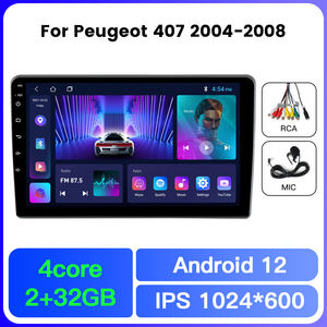 Pantalla de TV para Coche NaviFly TS10 TS18 de 8 Núcleos con Android Más Reciente para <span class=keywords><strong>Peugeot</strong></span> <span class=keywords><strong>407</strong></span> 2004-2008 con Car Play, Android Auto y GPS - Product Image 2
