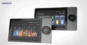 Hệ thống nhà thông minh JUNSHUO 2025, Gateway nhà thông minh, màn hình cảm ứng 6 inch, ứng dụng Android, nhạc nền, màn hình IPS, bán chạy - Product Image 2