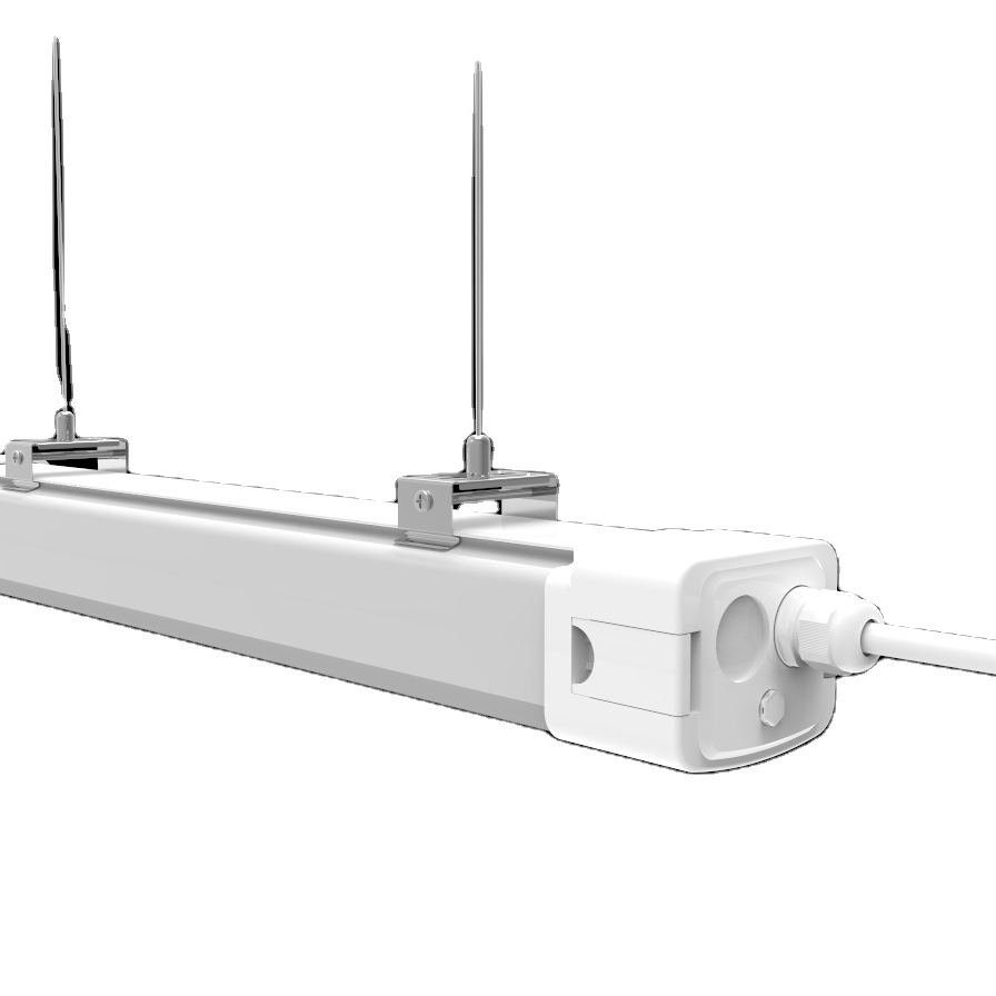 Alite 4ft Ip65 Led 수증기 단단한 빛 선형 정착물 세 배 증거 실내 점화