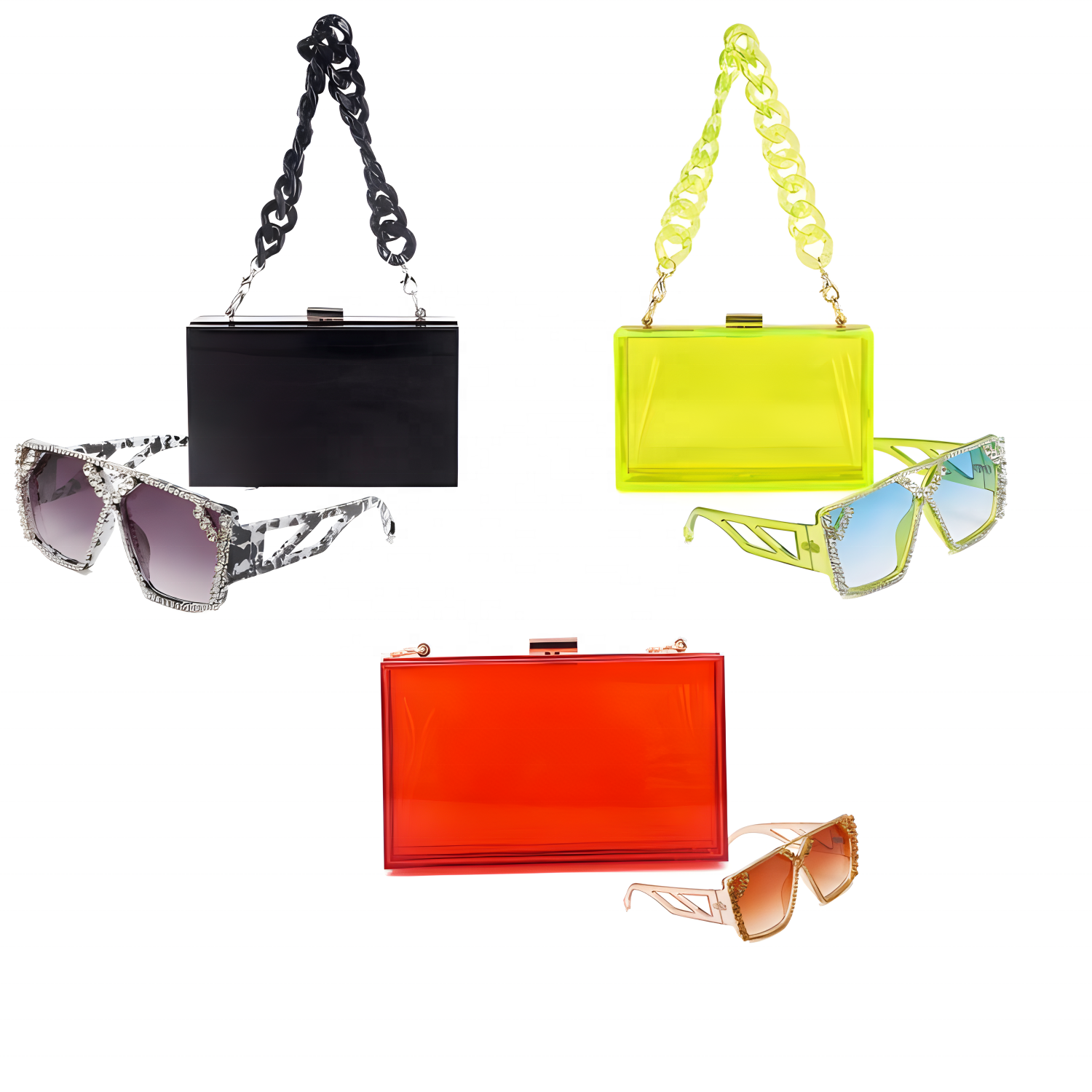 Sunglasses with purse set Frozen II Character Sunglasses for Children with Matching  main image 3