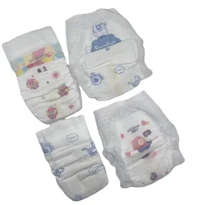 OEM ODM Wholesale Organic Infant Natural Baby Bamboo Fiber Biodegradable Disposable Diapers Nappies For Babies