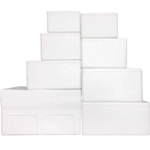 Boîtes d'expédition isothermes personnalisées en polystyrène expansé (EPS) pour la chaîne du froid durable, emballages pour aliments périssables <span class=keywords><strong>et</strong></span> kits repas - Product Image 5