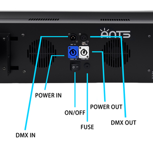 Ma Trận di chuyển đèn đầu cho bầu không khí bên năng động và ánh sáng thanh với chuyển động trơn tru - Product Image 6