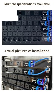 15A 4-outlet chúng tôi Rack PDU | 3300W chuyển đổi đơn vị phân phối điện | hộp điều khiển thông minh một pha - Product Image 5