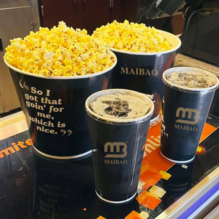 Taza de palomitas de maíz